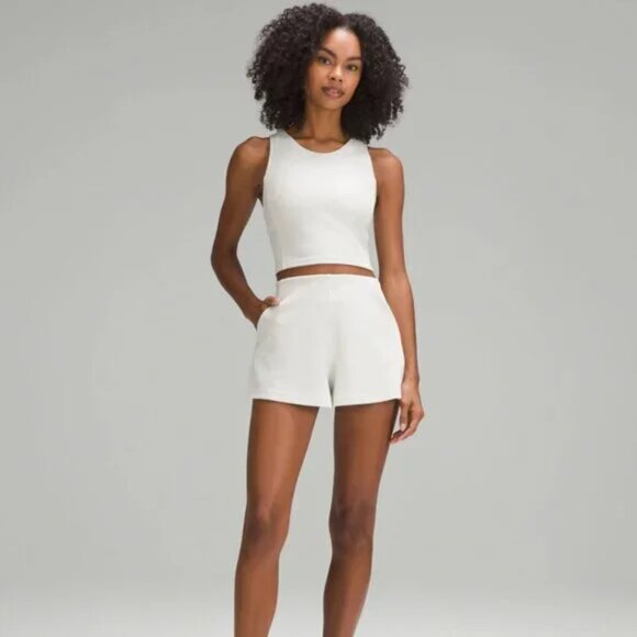 Lululemon | Ribbed Softstreme High-rise Short 2″ - Picture 1 of 5
